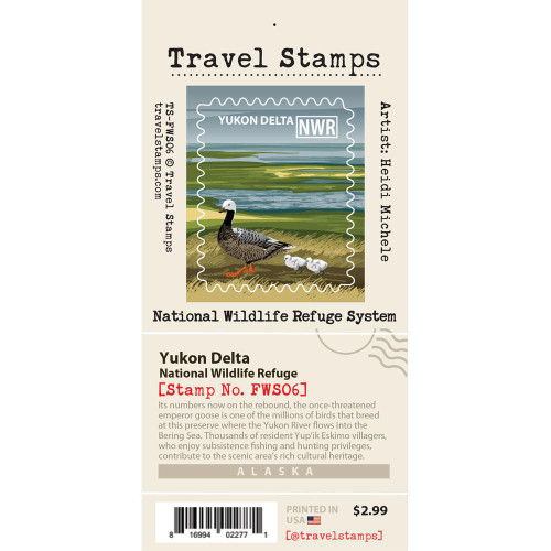Travel Stamp - Yukon Delta National Wildlife Refuge