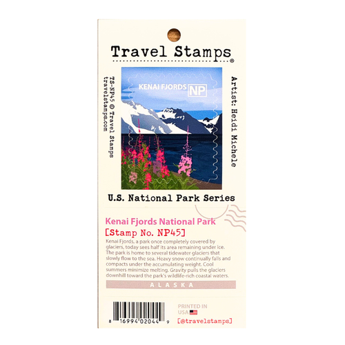 Travel Stamp Kenai Fjords National Park