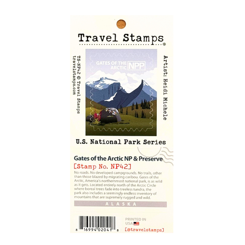 Travel Stamp Gates of the Arctic National Park & Preserve