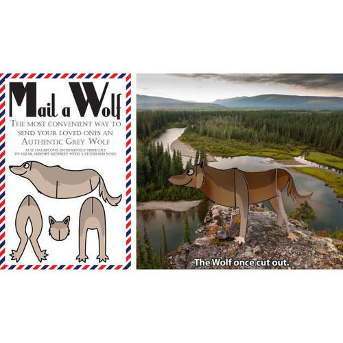 Mail-a-Wolf Post Card
