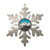 Ornament - Kodiak Pebble & Sand Snowflake