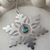 Ornament Pebble & Sand Snowflake - Kenai