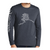Shirt Navy Long Sleeve Alaska Geographic State Map