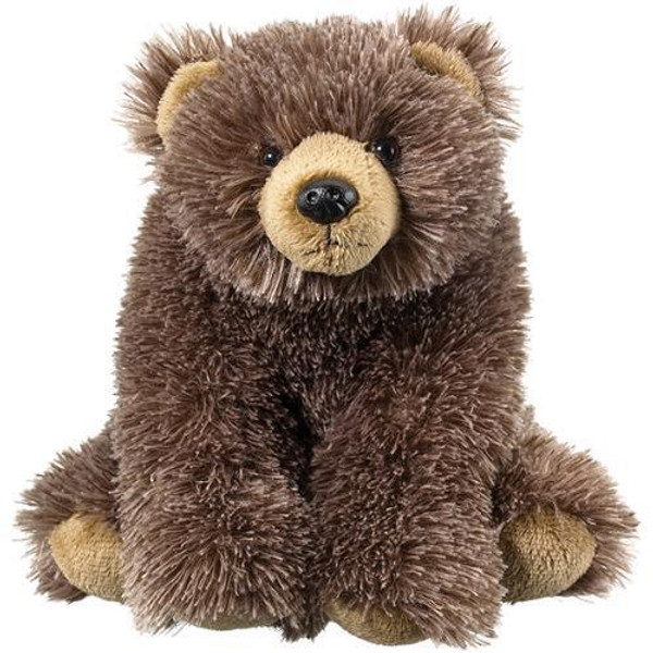 Plush Brown Bear 7" Nature Planet