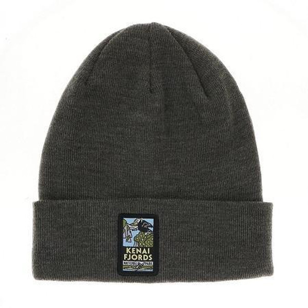 Beanie Gray DA Logo KEFJ