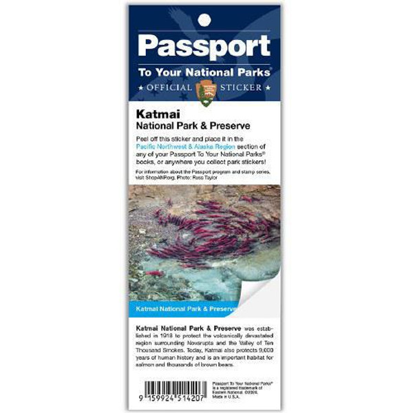 Passport Sticker Katmai National Park and Preserve