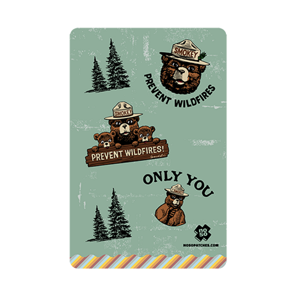 Patch Smokey Bear Only You DAZZIT