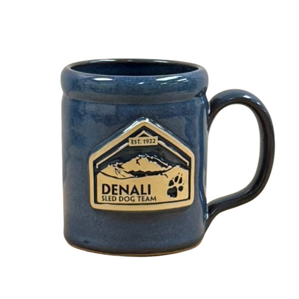 Mug Pottery Denali Sled Dog Team - Camper Denim