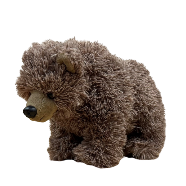 Plush Grizzly Bear 8" Nature Planet