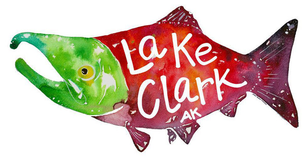 Salmon Sticker - Lake Clark