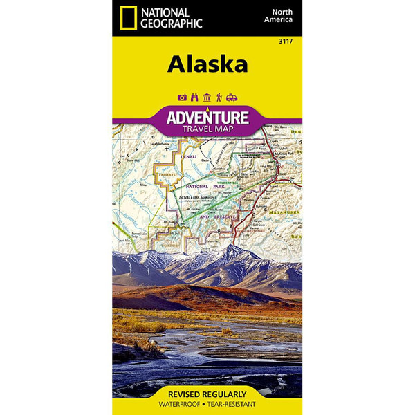 Map Alaska Adventure Travel National Geographic