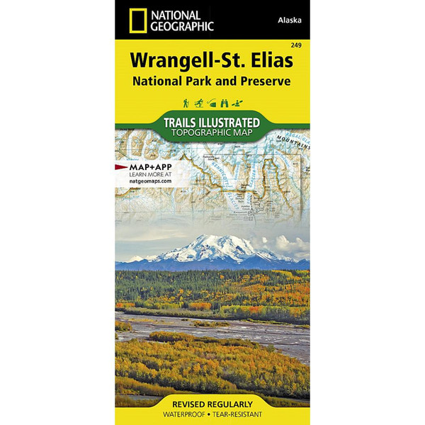Map - Wrangell-St. Elias - Trails Illustrated - National Geographic Map - Wrangell-St. Elias - Trails Illustrated - National Geographic