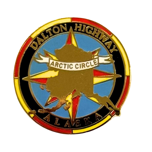 Pin Dalton Highway Arctic Circle