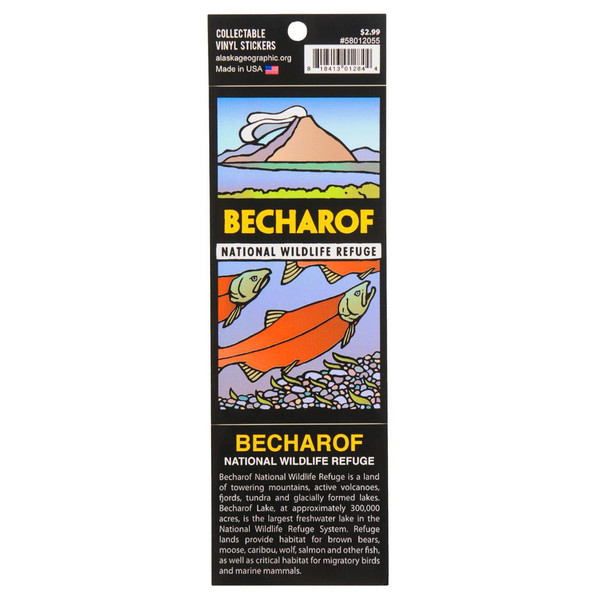 Sticker - Becharof National Wildlife Refuge