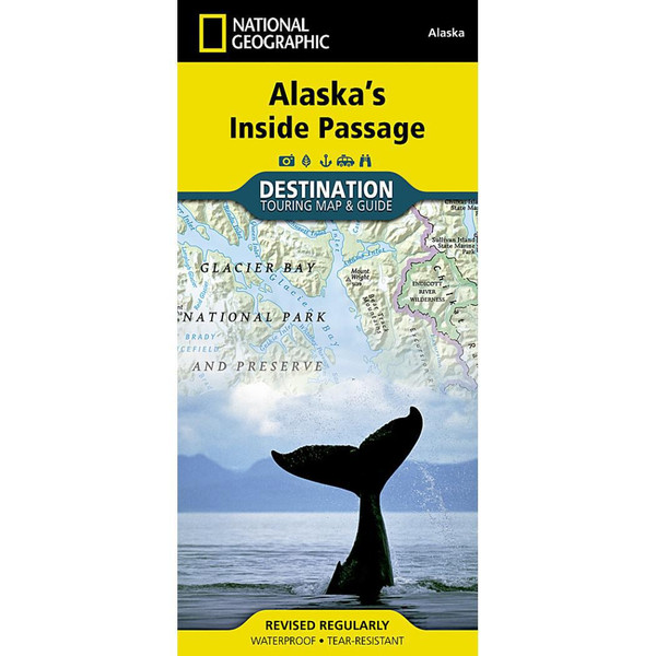 Map Alaska's Inside Passage - Trails Illustrated - National Geographic