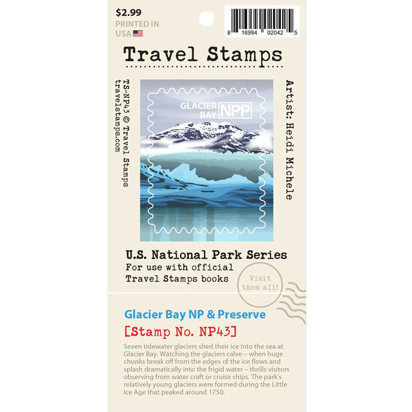 Travel Stamp Glacier Bay National Park & Preserve