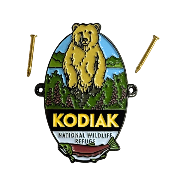 Hiking Medallion Kodiak National Wildlife Refuge