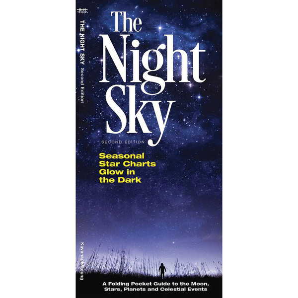 The Night Sky: A Folding Pocket Guide to the Moon, Starts, Planets, and Celestial Events