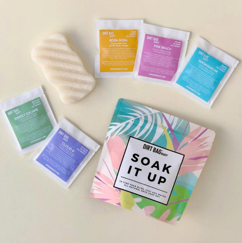 Dirt Bag-Soak It Up/Bath Soak Set Dirt Bag-Soak It Up/Bath Soak Set