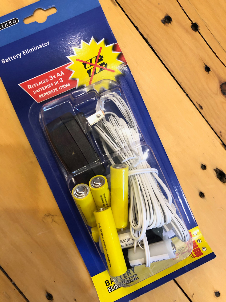Lumineo Battery Eliminator Replaces 3x Aa Batteries In 3 Separate Items