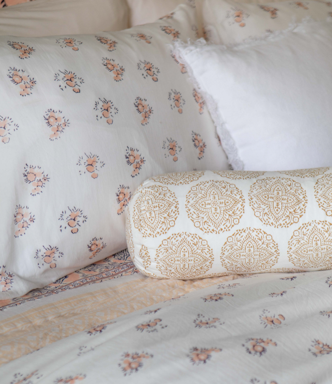 Single Standard Pillowcase In Pink Nami One The Beach Plum Company