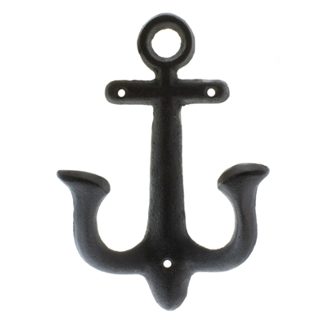 Large Cast Iron Anchor Wall Hook - THE BEACH PLUM COMPANY