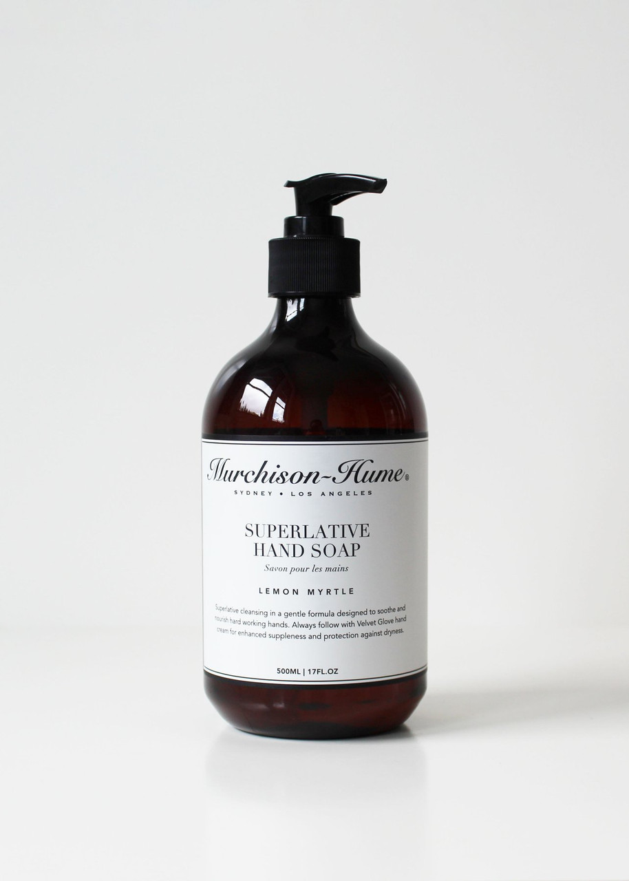 17oz Superlative Hand Soap (Lemon Myrtle, Japanese Quince) - THE BEACH PLUM  COMPANY