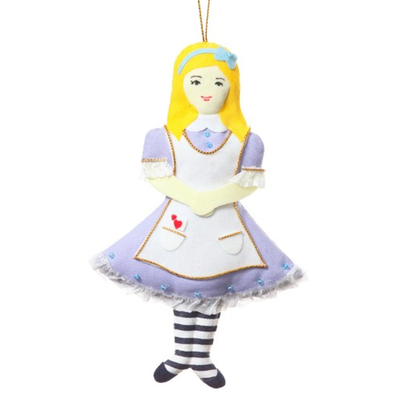 Alice in Wonderland Ornament - THE BEACH PLUM COMPANY