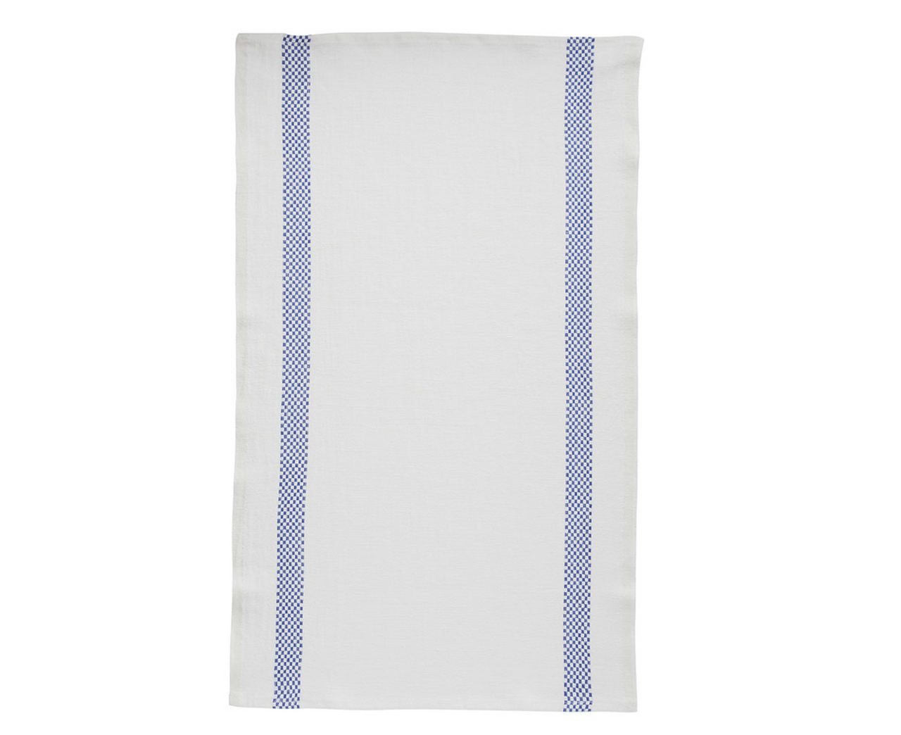 Stonewashed linen - pure 100% flax linen kitchen tea towel or hand towel  white navy blue stripes stone washed pre-washed laundered Europe European  linen lint free fast dry antibacterial wipe glassware pinstripes