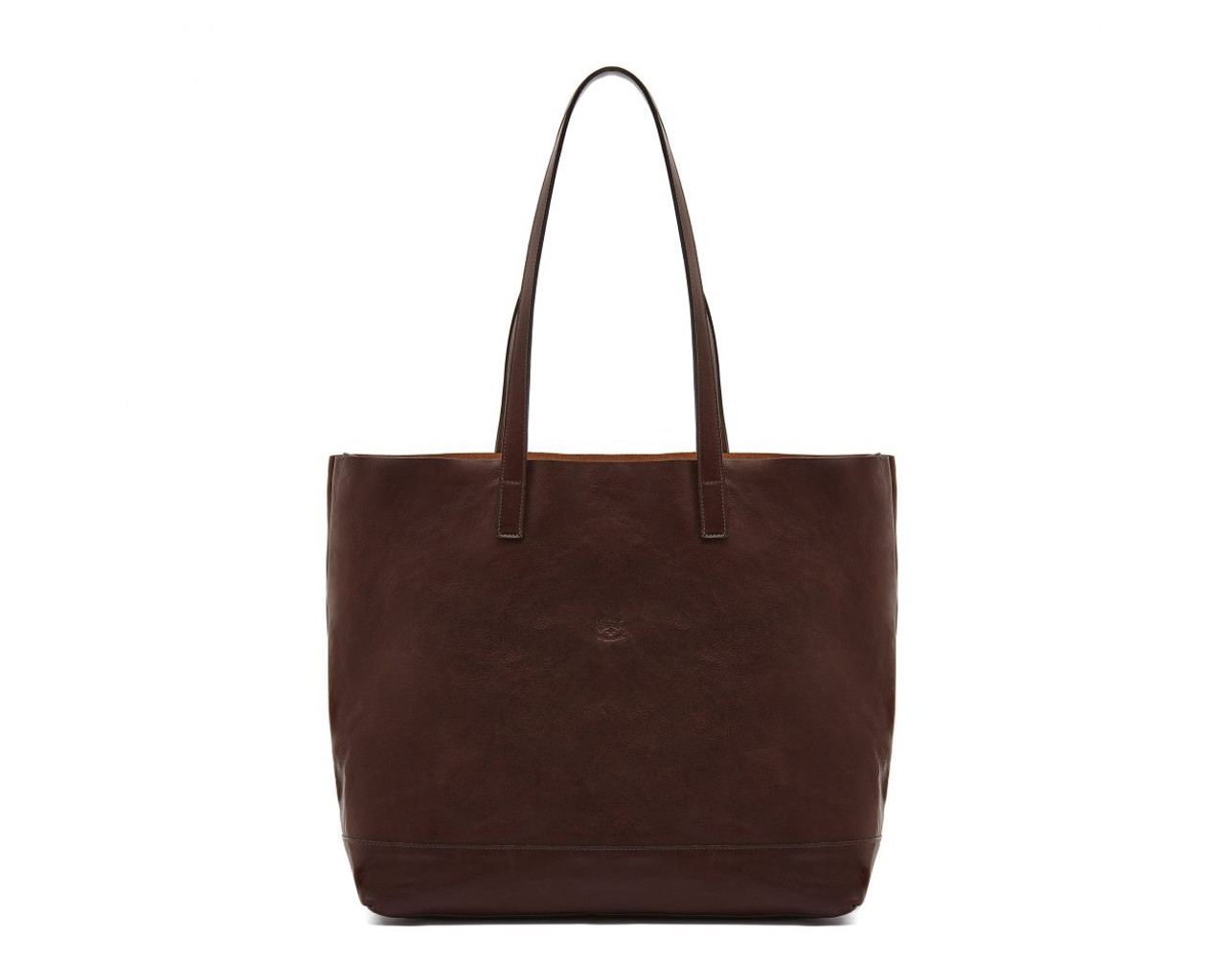 New Icon Women's Il Bisonte Tote Bag in Vintage Cowhide Leather in