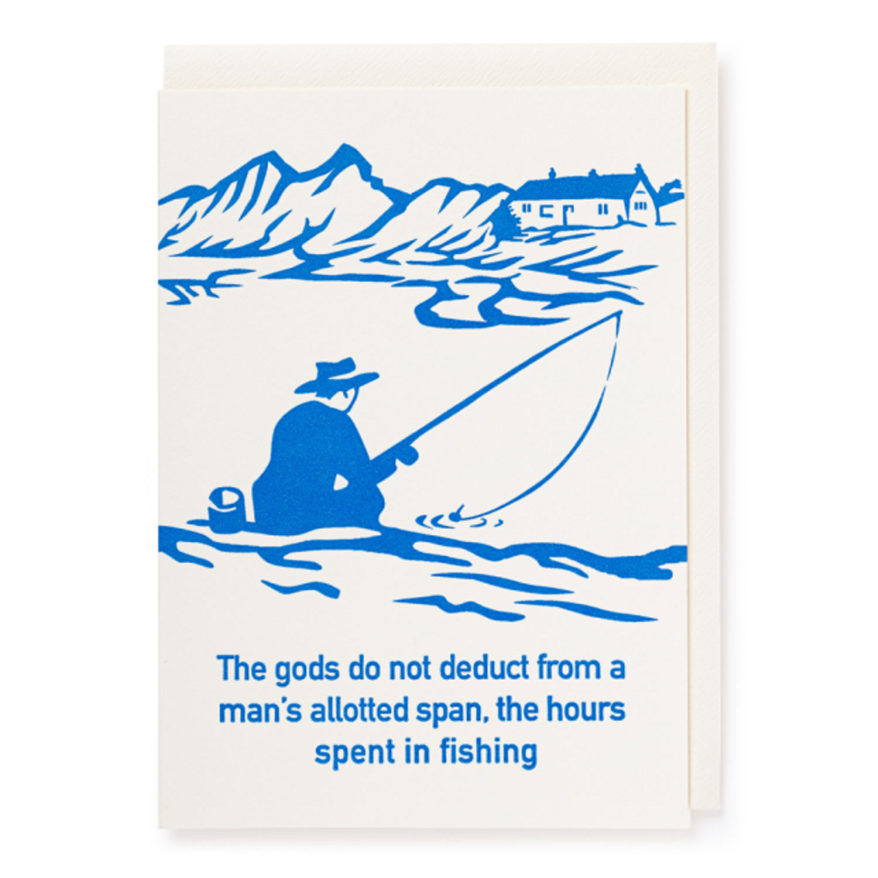 Hours Spent In Fishing Card - THE BEACH PLUM COMPANY