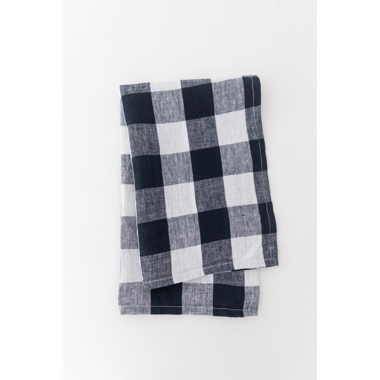 Blue Gingham Tea Towel