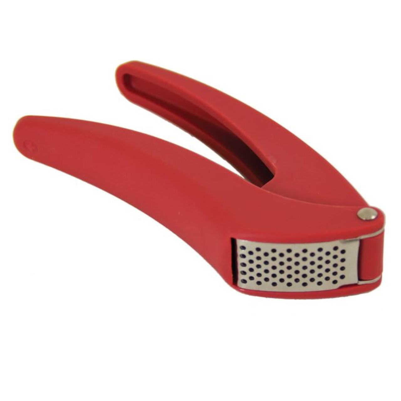 Easy Clean Garlic Press in RED - THE BEACH PLUM COMPANY