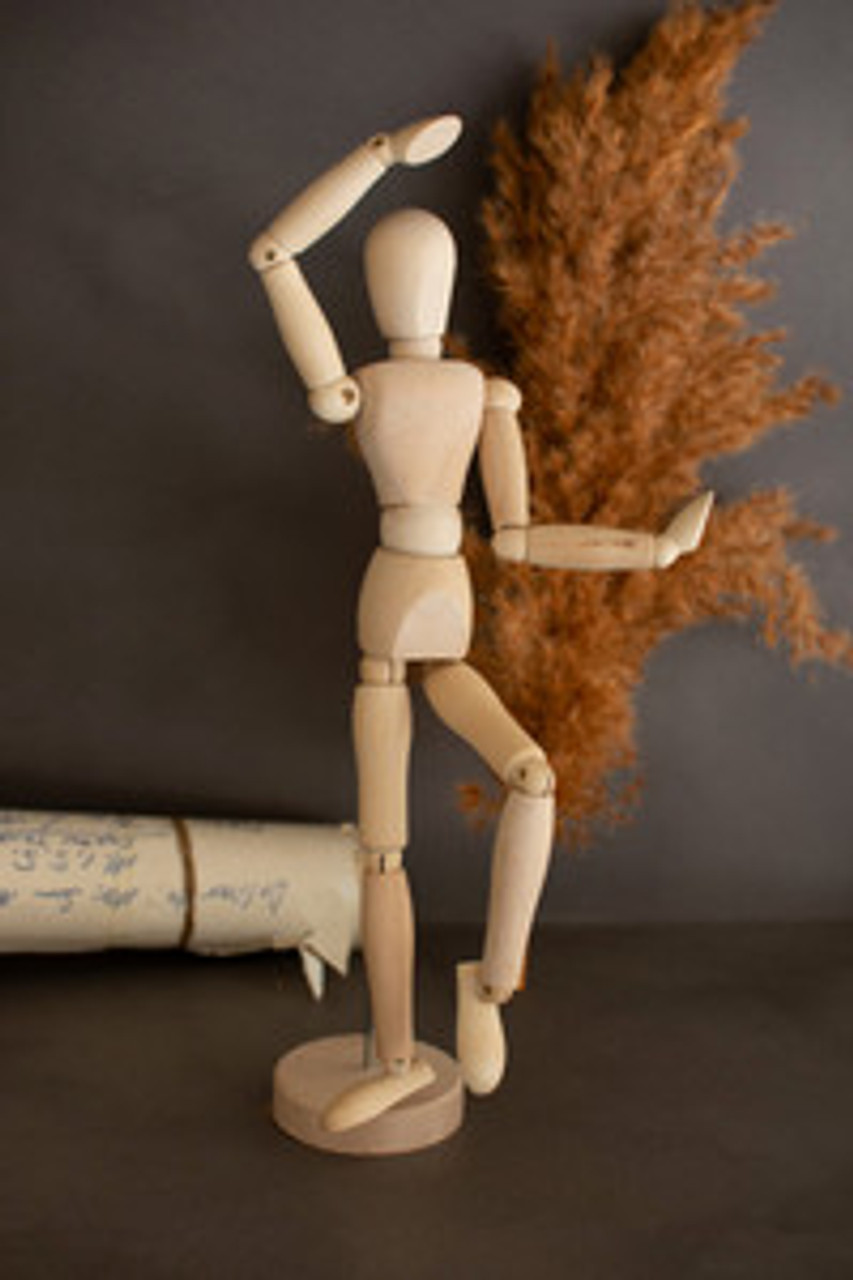 Wooden Art Mannequin Figure 