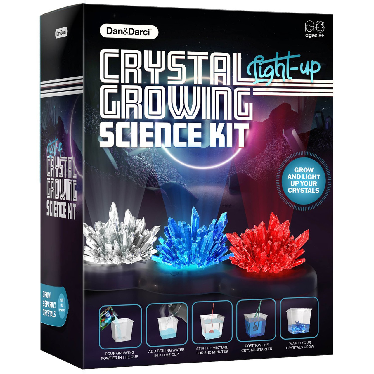 Light Up Crystal Growing Kit - THE BEACH PLUM COMPANY