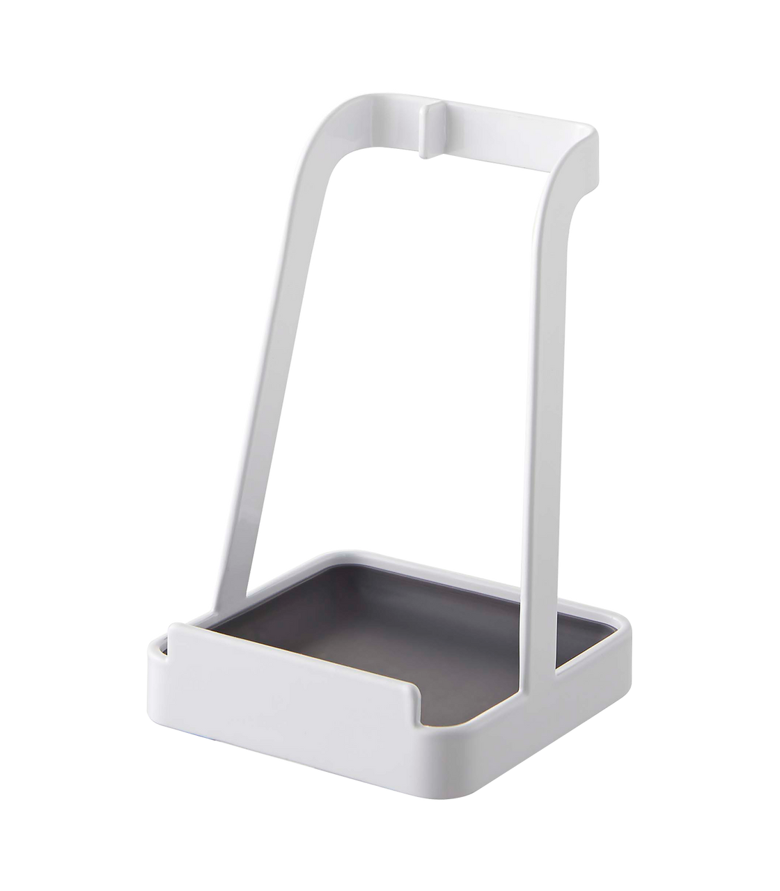 Top Rated Tower Steel Ladle Stand Works Double Time as At Attention Spoon  Rest and Tablet Holder (White)