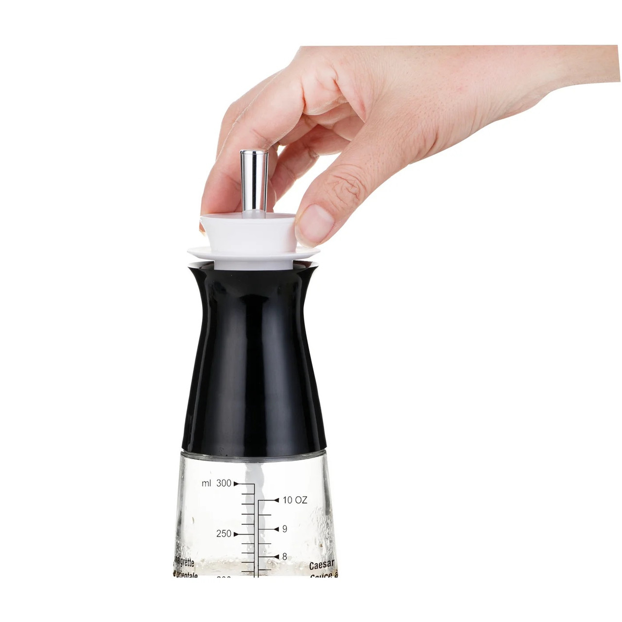 Salad Dressing Measure Mix and Serve Cruet THE BEACH PLUM COMPANY