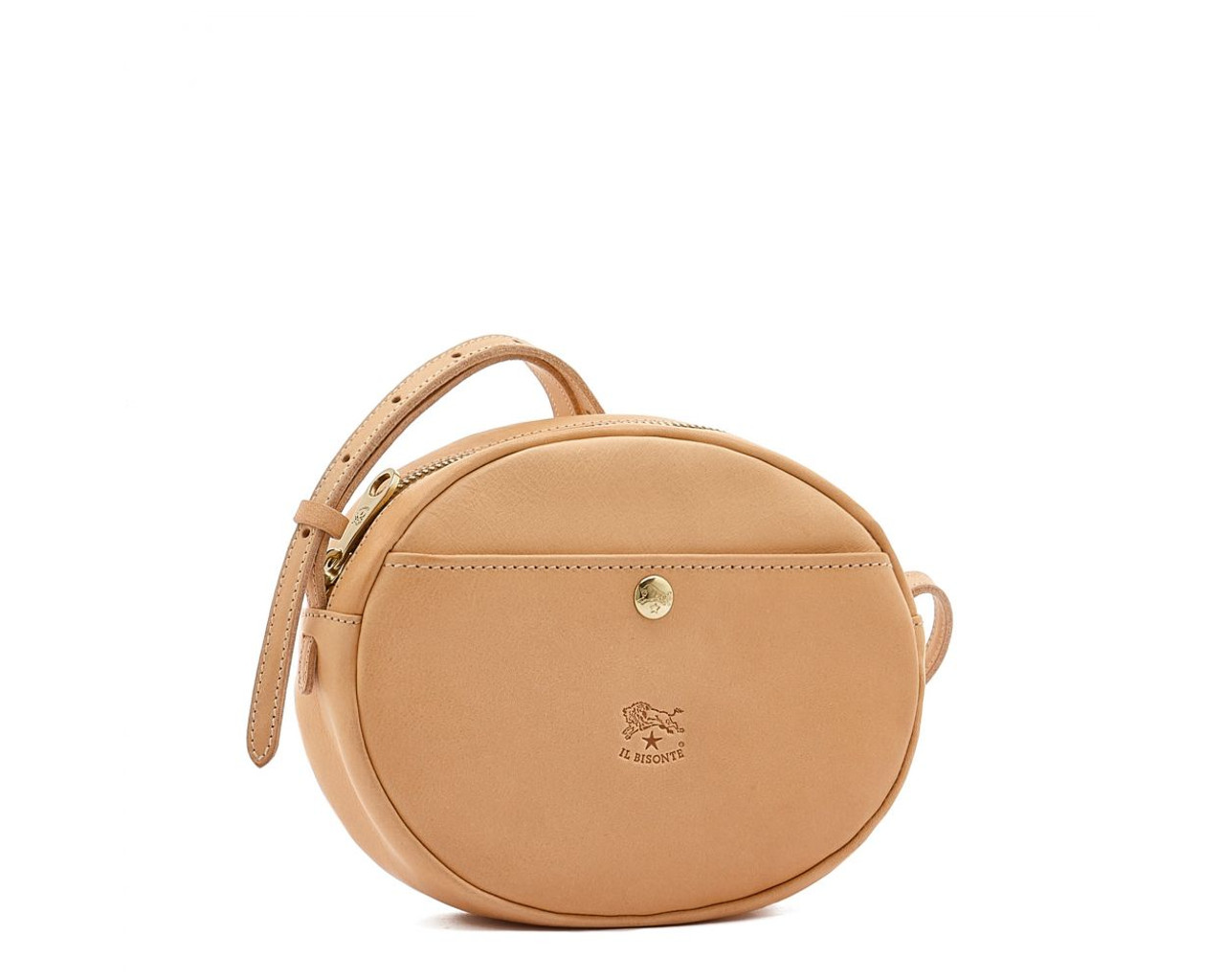 Loop | Women's crossbody bag in leather color natural