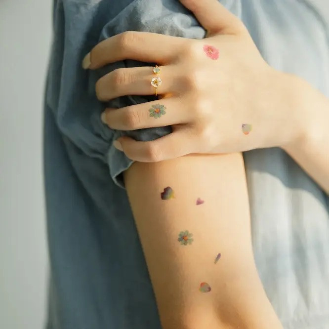 Spring Petals Temporary Temporary Tattoos - THE BEACH PLUM COMPANY