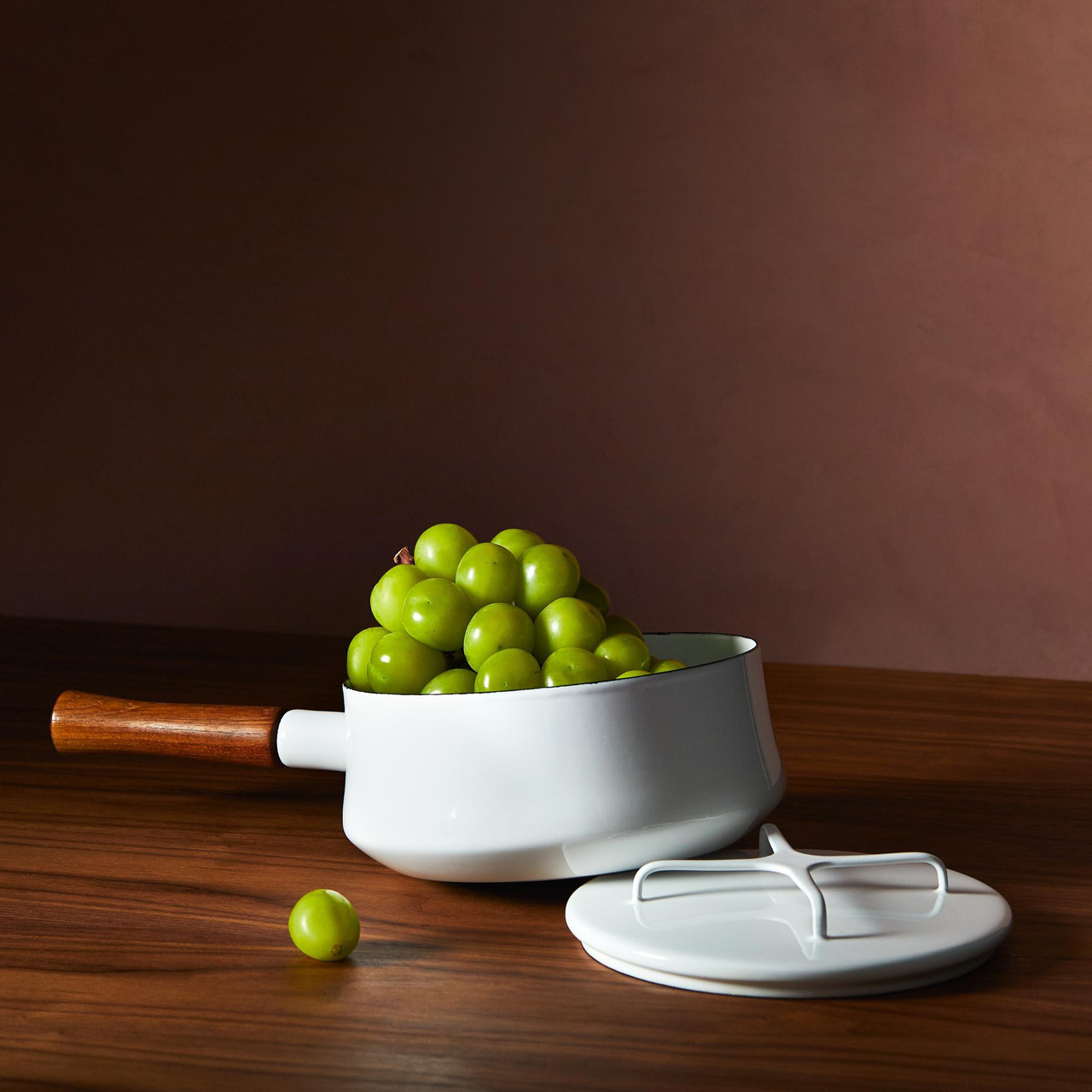 Dansk Købenstyle 2Q Saucepan in WHITE - THE BEACH PLUM COMPANY