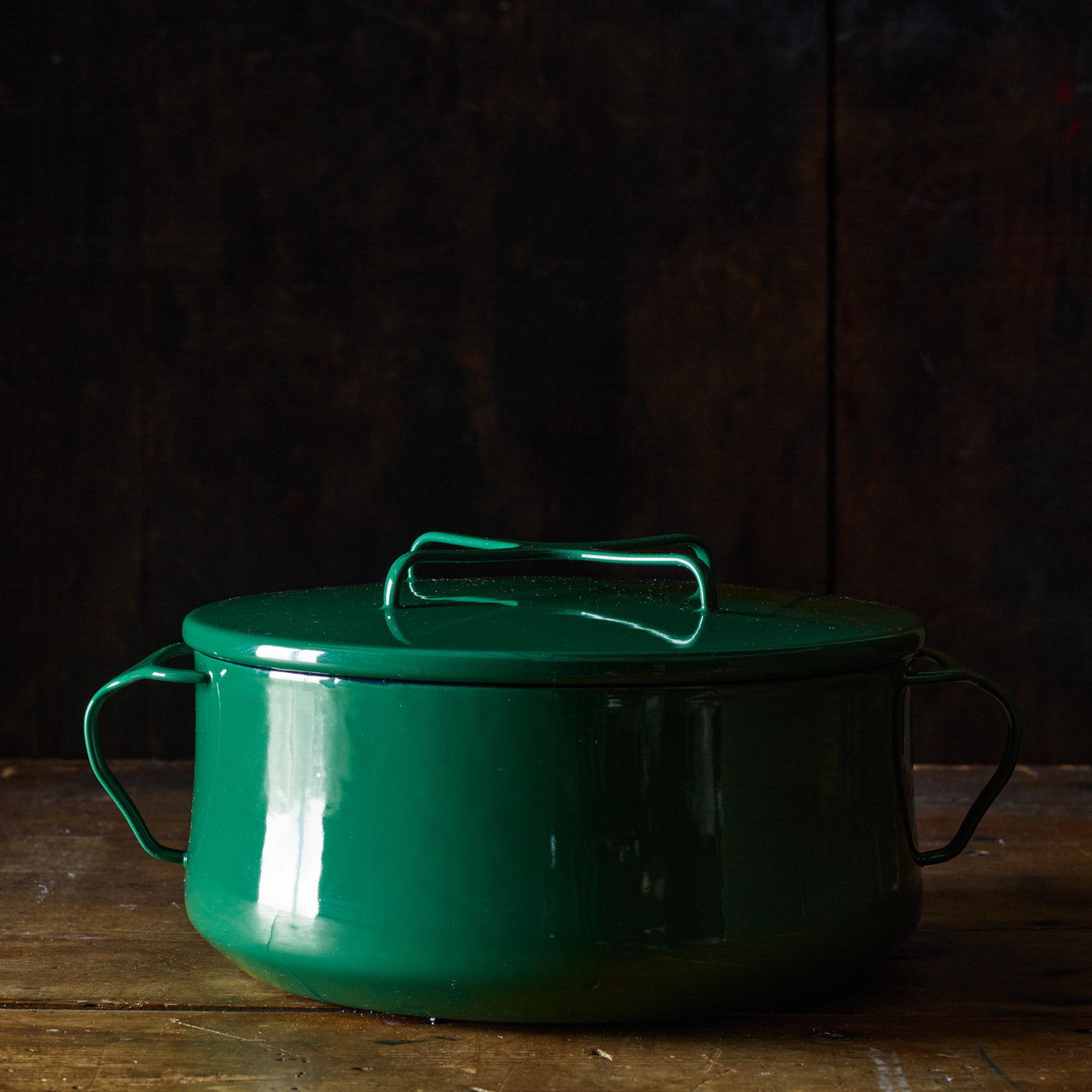 Dansk Købenstyle 4Q Saucepan in ARUGULA GREEN - THE BEACH PLUM COMPANY