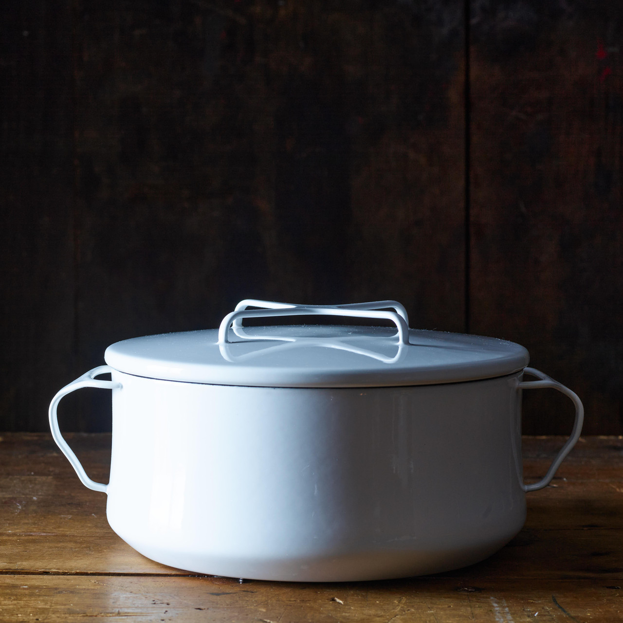 Dansk Købenstyle 4Q Saucepan in WHITE - THE BEACH PLUM COMPANY