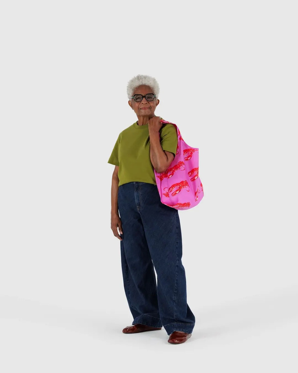 Big Baggu in PINK LOBSTER - THE BEACH PLUM COMPANY