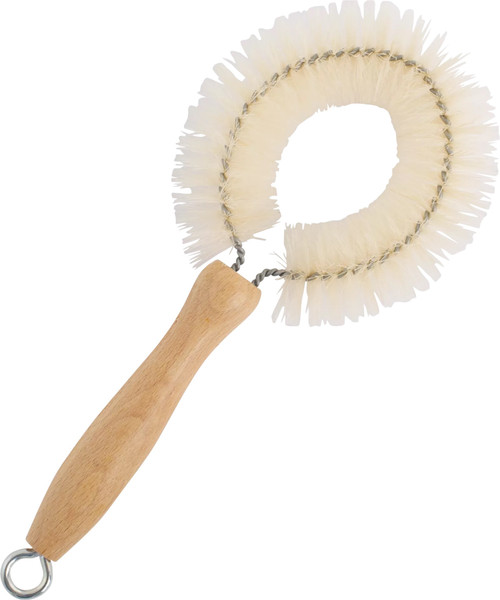 NATURAL Untreated Beechwood Wine Glass Brush