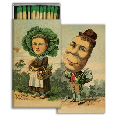 Potato Head and Cabbage Face Match Box