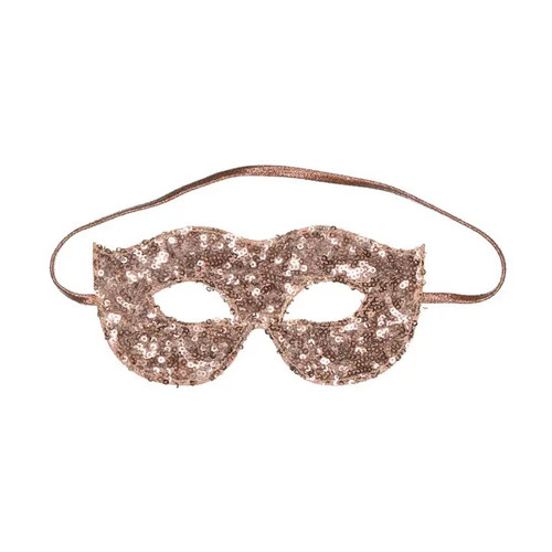 Pink Glitter Magical Fairy Mask in PINK
