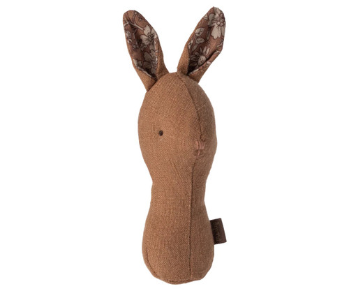 Lullaby Friends Rattle BUNNY RATTLE in CHOCOLATE