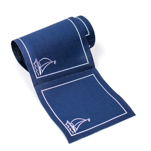Roll of 50 Reusable Cocktail Napkins in SAILBOAT