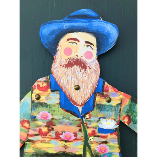 Claude Monet Cut and Make Paper Puppet (Paper Doll)