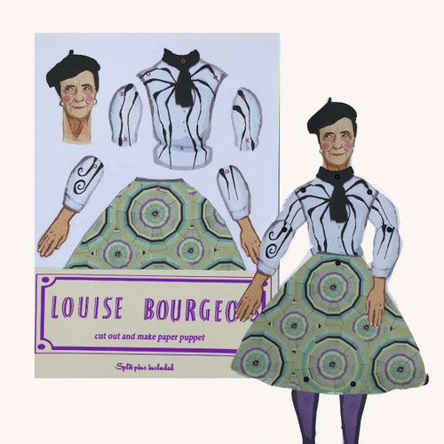 Louise Bourgeois Cut and Make Paper Puppet (Paper Doll)
